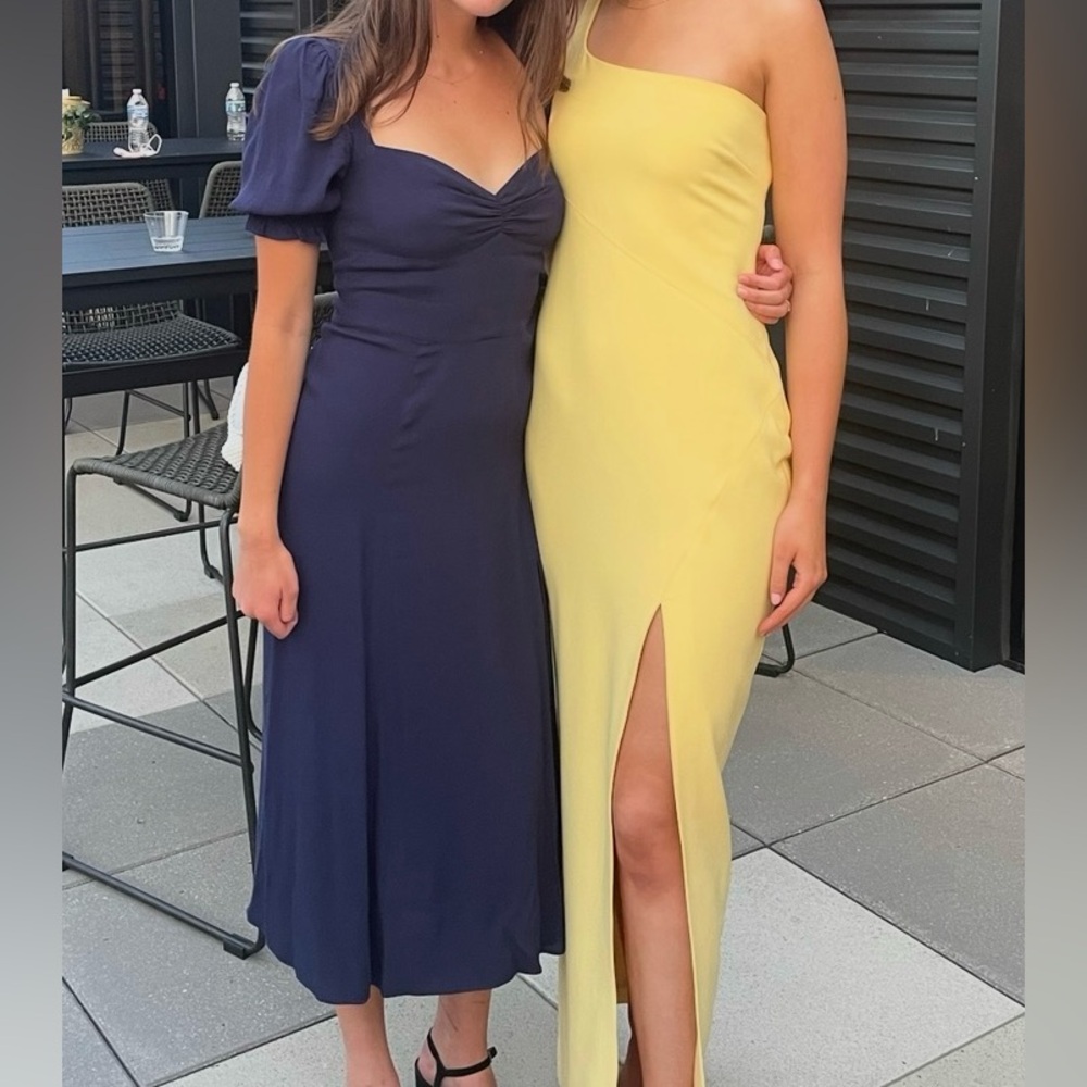 Wilfred Navy Midi Dresses